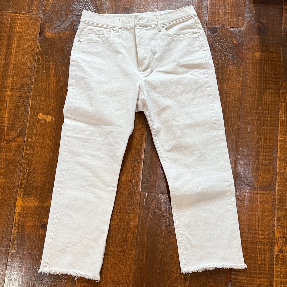NWT Loft cream jeans